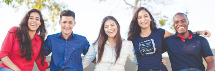 Photo of a group of teenage students